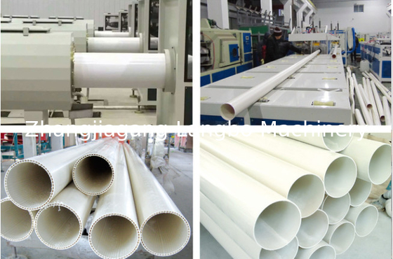 Máquina avançada de fabricação de tubos de drenagem de esgotos de PVC CPVC UPVC