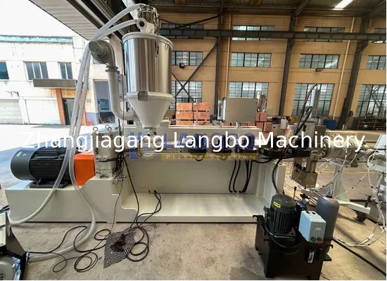 Máquina de fabricação de tubos de plástico PE de alto desempenho Máquina de extrusão de tubos de água PPR