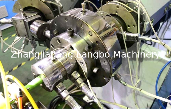 Linha de produção de extrusão de tubos de abastecimento de óleo de gás e água de PPR de plástico Máquina de fabricação de tubos de extrusão de parafuso único