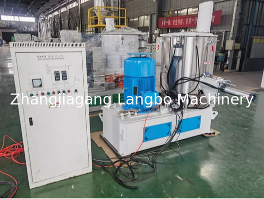 Máquina de mistura de materiais de PVC de 300L/Mixidor de matérias-primas de plástico/Mixidor quente de alta velocidade para processos de composição