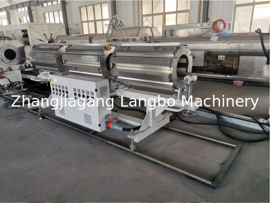 75mm~630mm Máquina de extrusão de tubos de PVC-O de plástico de grande diâmetro Linha de produção de tubos de PVC-O