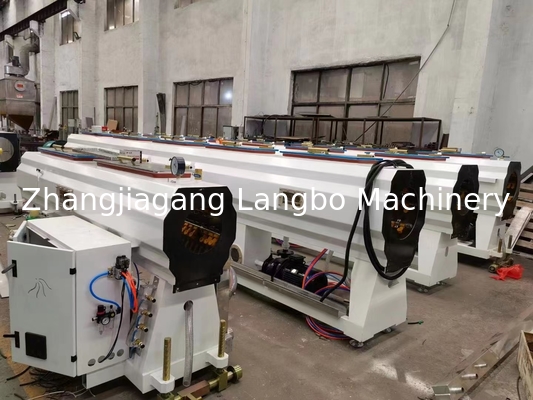 Máquina de Fabricação de Linha de Produção por Extrusão de Tubos de PVC Plástico para Eletrodutos, Drenagem, Água e Gás
