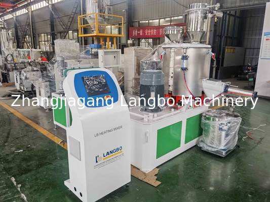 Máquina de mistura de materiais de PVC de 25L/Mixidor de matérias-primas de plástico/Mixidor quente de alta velocidade para processos de composição