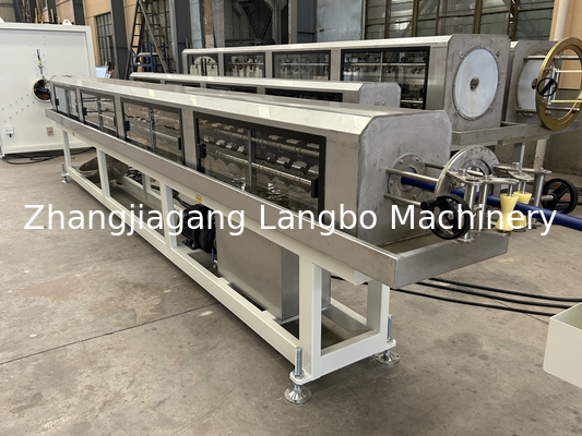 Máquina de extrusão de tubos de água PPR Linha de produção de plástico totalmente automática