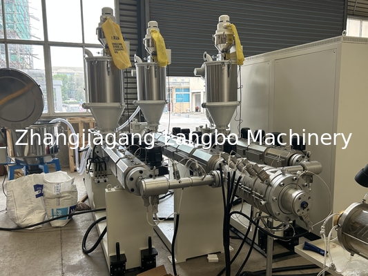 Máquina de extrusão de tubos de água PPR Linha de produção de plástico totalmente automática