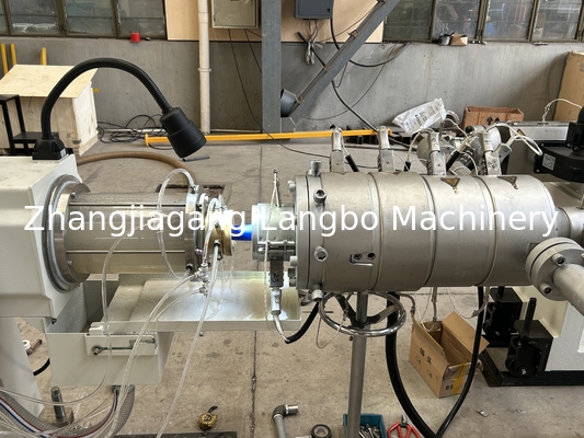Máquina de produção de extrusão para tubos corrugados de parede simples, mangueiras e tubos de plástico PPR para água, esgoto e conduítes elétricos