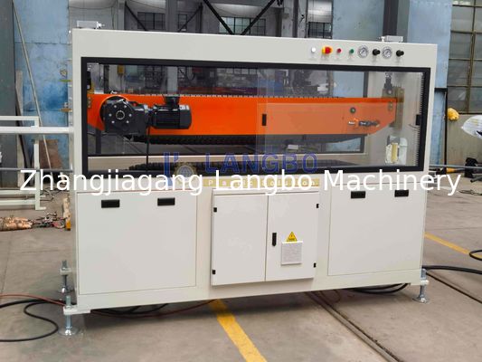 Linha de produção de extrusão de tubos de abastecimento de óleo de gás de água de plástico PE Máquina de fabricação de tubos de extrusão de parafuso único