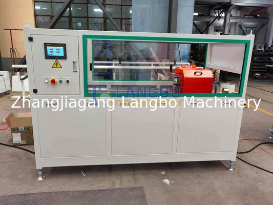 Linha de produção de extrusão de tubos de abastecimento de óleo de gás de água de plástico PE Máquina de fabricação de tubos de extrusão de parafuso único