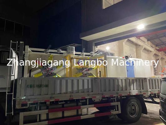 Linha de produção de extrusão de perfis de tubos PE para extrusores de plástico