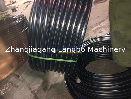 Sistema Avançado de Enrolamento de Mangueira PE 0.1-10m/min Velocidade de Enrolamento Máquina de Enrolamento de Tubos de HDPE para Tubos Processados