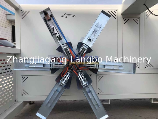 Empilhadeira de enrolamento de tubos de plástico, empilhadeira de enrolamento de tubos de plástico com filamentos automáticos para tubos de PE