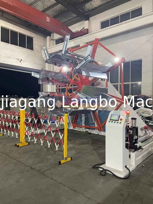 Empilhadeira de enrolamento de tubos de plástico, empilhadeira de enrolamento de tubos de plástico com filamentos automáticos para tubos de PE