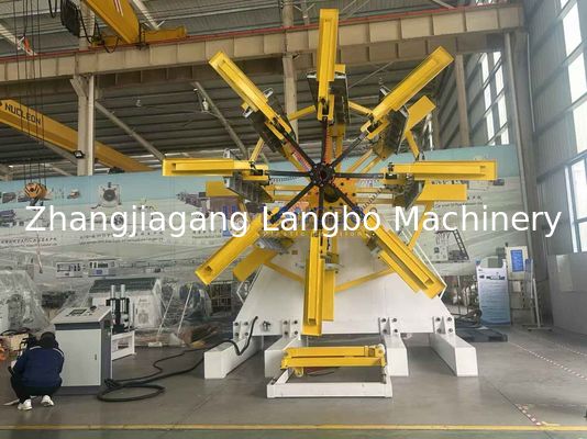 Bobinador e Máquina de Cinta de Tubos Totalmente Automática para Extrusão de Tubos de PE de Grande Diâmetro Faixa de Bobinamento 1600-3200mm