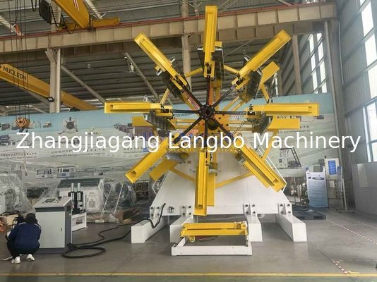 Single Disk Station Plastic Pipe Coiler