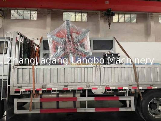 Single Disk Station Plastic Pipe Coiler