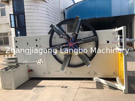 Máquina automática de enrolar tubos de plástico PE com componentes centrais de rolamentos