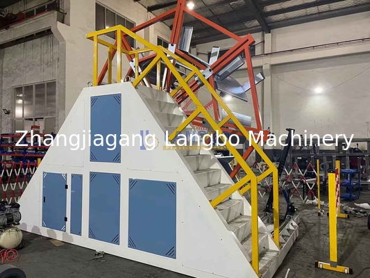 Máquina de Enrolamento de Plástico Multifuncional Máquina de Bobinar Tubos Máquina de Enrolamento de Tubos de Plástico Enrolador de Disco Duplo Enrolador Automático de Tubos de PE