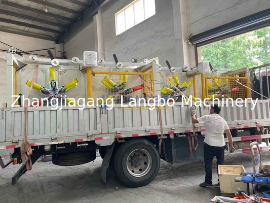 Máquina de enrolar tubos de PE de plástico