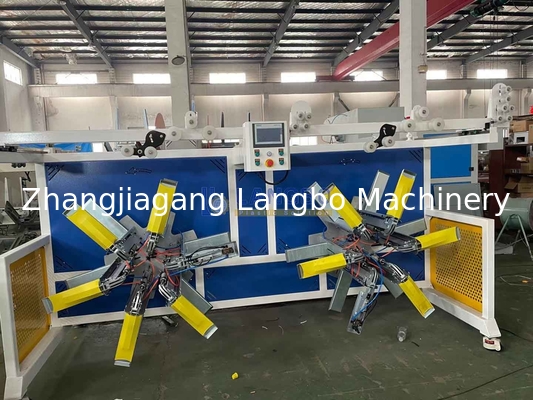 Sistema Avançado de Enrolamento de Mangueira PE 0.1-10m/min Velocidade de Enrolamento Máquina de Enrolamento de Tubos de HDPE para Tubos Processados