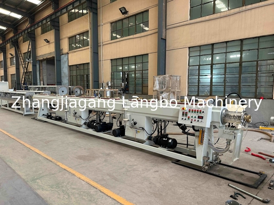 Máquina de fabricação de tubos de plástico Máquina de extrusão de tubos de gás Linha de produção PPR Máquina de extrusão de tubos de água