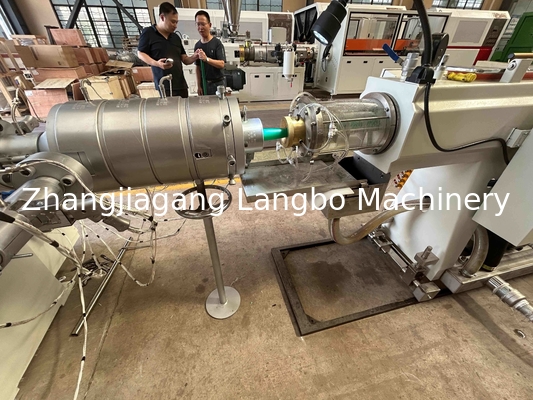 Linha de extrusão para tubo de irrigação por gotejamento de plástico PPR, tubo de drenagem de água, mangueira de irrigação por gotejamento agrícola, tubo de conduíte elétrico