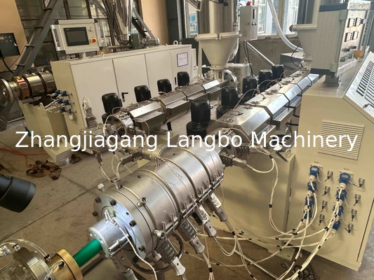 Linha de extrusão de plástico para produção de tubos PPR