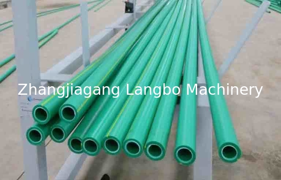 Linha de Máquina de Extrusão de Tubos PPR Plásticos para Fabricação de Tubos de Água e Elétricos