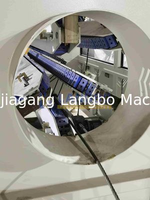 Máquina de produção de extrusão de tubos de plástico para tubos de tubulação de conduto elétrico