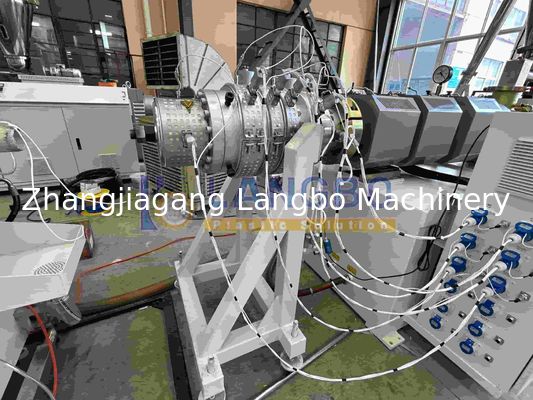 Máquina de produção de extrusão de tubos de plástico para tubos de tubulação de conduto elétrico