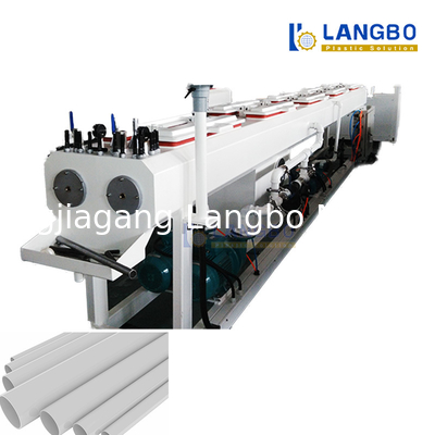 Máquina de produção de extrusão de tubos de plástico para tubos de tubulação de conduto elétrico