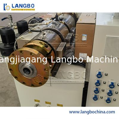 Linha de extrusão de tubos de plástico PE/PP/HDPE/PVC/PPR/MPP de alta velocidade