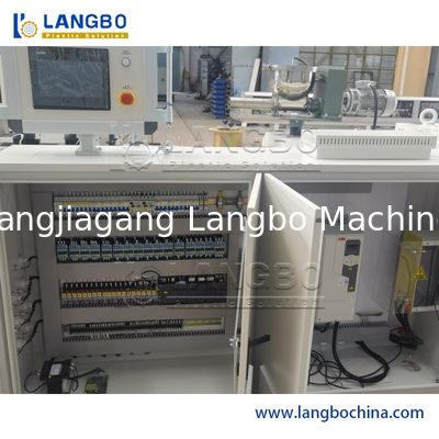 Linha de extrusão de tubos de plástico PE/PP/HDPE/PVC/PPR/MPP de alta velocidade