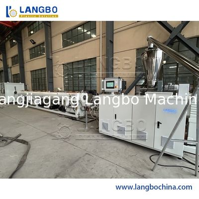 Linha de extrusão de tubos de plástico PE/PP/HDPE/PVC/PPR/MPP de alta velocidade