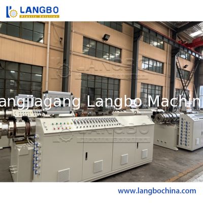 Produtor chinês HDPE LDPE PE PVC Tubo Máquina de extrusão de plástico bom preço