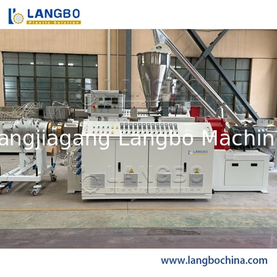 Máquina de Fabricação de Tubos de Plástico PVC Linha de Extrusão