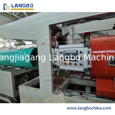 Máquinas de produção de tubos de água de plástico de PVC Extrusoras de tubos com sistema de controlo automático