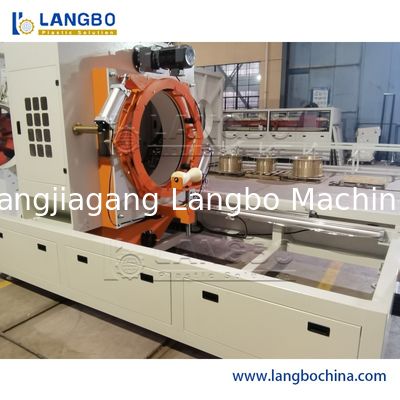 Linha de extrusão de tubos HDPE PE de alta velocidade PVC PPR Gas Water Garden Agricultural Tube Plastic Extruders Equipamento de fábrica