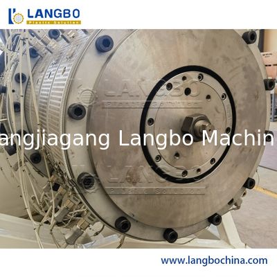 Linha de extrusão de tubos HDPE PE de alta velocidade PVC PPR Gas Water Garden Agricultural Tube Plastic Extruders Equipamento de fábrica