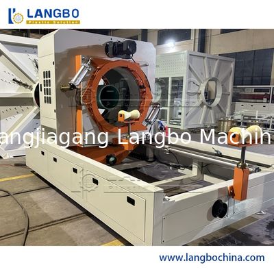 Máquina extrusora de tubos de PVC PE, máquinas para tubos de plástico, linha de produção para abastecimento de água e gás, extrusora de HDPE