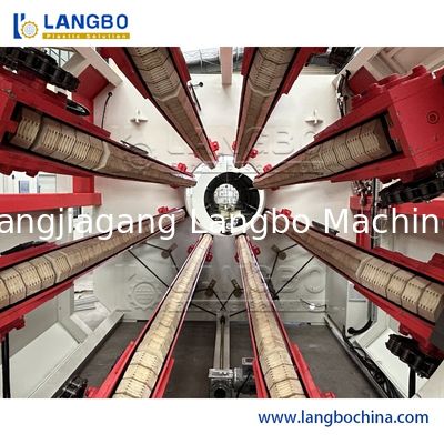 Máquina extrusora de tubos de PVC PE, máquinas para tubos de plástico, linha de produção para abastecimento de água e gás, extrusora de HDPE