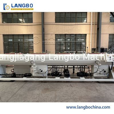 Máquina extrusora de tubos plásticos PE/PP/HDPE/PVC/PPR em oferta para produção de tubos para gás e água/Linha de produção