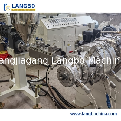 Capacidade de máquina plástica 300kg da fabricação da tubulação do PVC/tubo do PVC