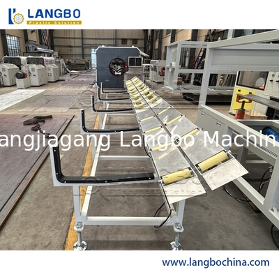 Linha linha da extrusão da tubulação de UPVC/PVC de produção plástica automática completa da tubulação