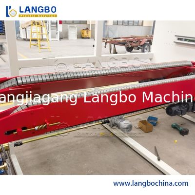 Máquina de extrusão de tubos de drenagem de água de PVC de plástico