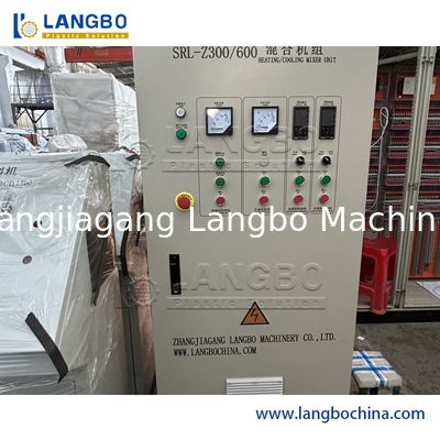 Misturador de plástico de PVC profissional de alta velocidade com aquecimento e resfriamento     Ideal para pó de plástico, polietileno, partículas ABS, etc.