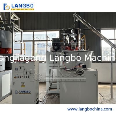 Misturador de PVC eficiente e de alta velocidade para processamento de plástico