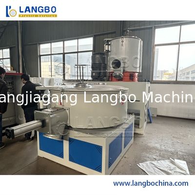Misturador de alta velocidade de plástico para máquina de mistura de aquecimento e resfriamento de mistura de PVC