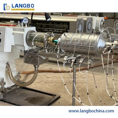 Única linha automática da extrusão da tubulação do parafuso PPR com consumo da baixa potência