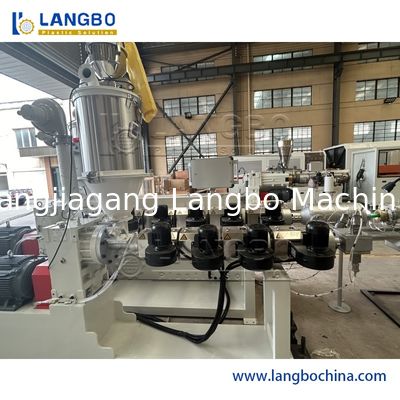 Linha de Produção de Extrusão de Plástico PPR Avançada de Alto Rendimento Máquina de Fabricação de Tubos com Extrusora de Rosca Simples