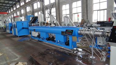 O único fio Pp de Elelctrical da extrusão do parafuso conduz a linha poder da extrusão de 11-125KW